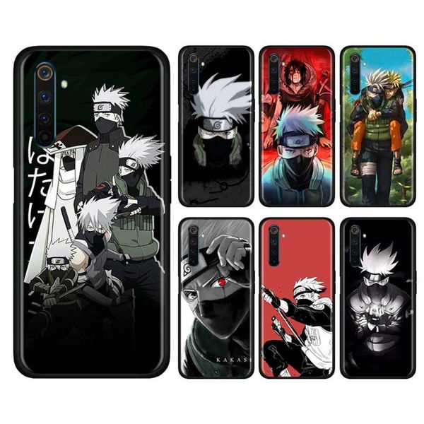 

animated hatake kakashi soft silicon mobile phone case realme x50 5g x2 56 pro xt c3 5i 6i naruto 10 10a