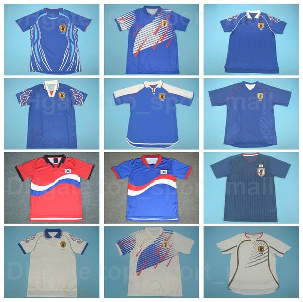 

japan retro nakata soccer jerseys 1999 2000 2002 2004 vintage miyamoto ogasawara okano soma akita kawaguchi hattori okazaki football shirt k, Black;yellow