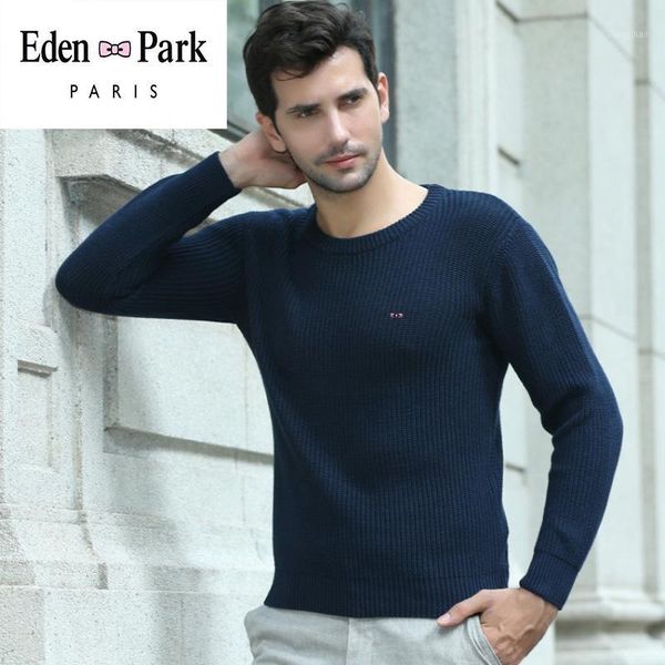 

solid sweaters men pullover pulls male new sweater autumn spring casual mens knitwear clothes o neck blue black gray1, White;black