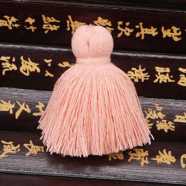 

10pc 6cm mini cotton fat tassel pendant home textile curtain clothing pendant tassel diy key bag bracelet necklace craft tassels h sqcoop