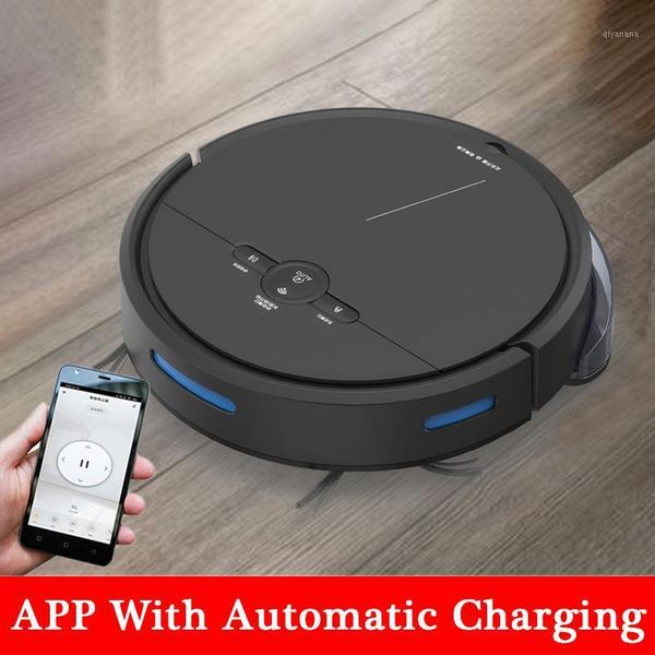 

vacuum cleaners robot cleaner with water tank automatic recharge wet mop app remote control time scheduled auto-charge1