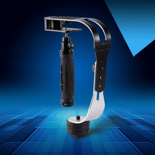 

abkt-pro video camera handheld stabilizer steady universal for smartphone aluminum dv dslr slr gimbal 2.1 lbs for feiyu/zhi yun