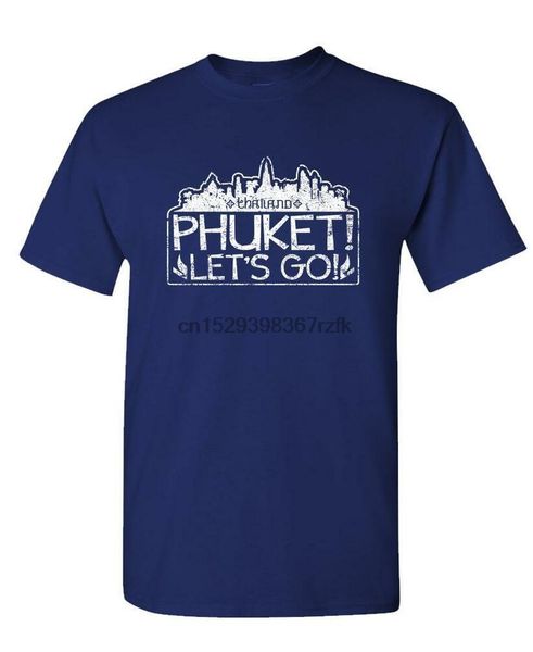

phuket lets go thailand - cotton t-shirt tee shirt sport hooded sweatshirt hoodie