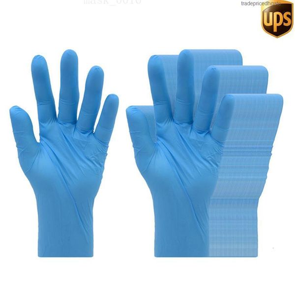 

latex piece kitchen nitrile disposable dishwashing 100pcs universal work rubber garden gloves left and right hand t8k3