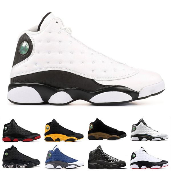 

wholesale new 13 13s mens basketball shoes sneakers women sports trainers shoes for men size 5.5-13