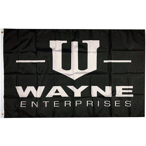 Mountfly Wayne Enterprises Bandeira Batman, Digital Single Impressão do lado com 80% de publicidade ao ar livre Indoor, frete grátis