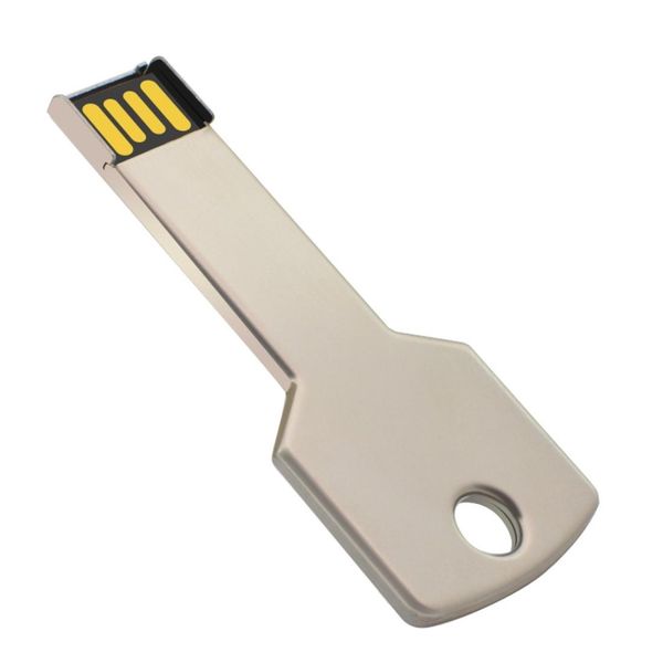 

128gb usb 20 metal key shape usb flash disk