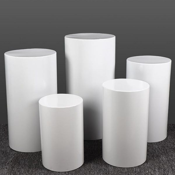 

wedding decor wrought cylindrical dessert table wedding pre-function area cake stand ceremony pavilion flower table