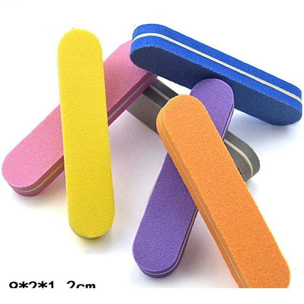 

1 pcs nail sanding sponge mini acrylic nail file before applying nail polish pedicure and manicure convinient t qylrvl