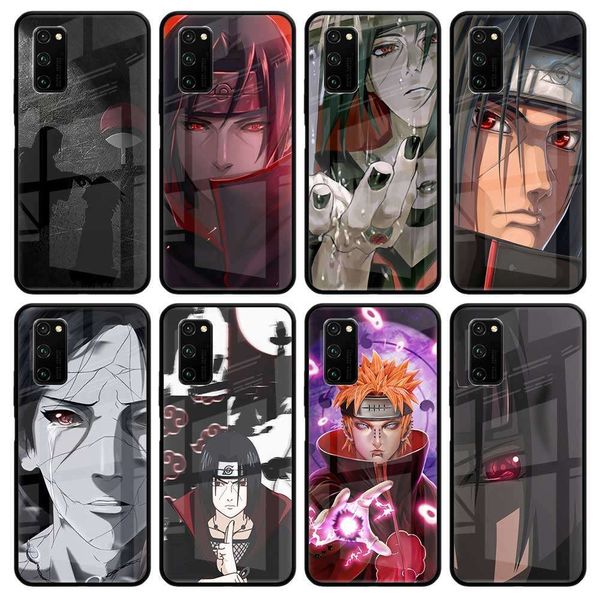 

1dwhuawei honor 8x 9x 10 20 lite 30 pro x10 max 5g, tempered shell, meiji naruto animation