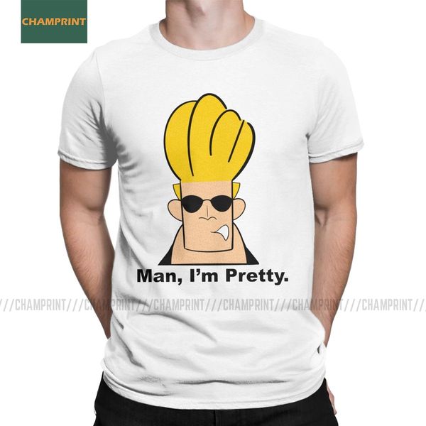 

vintage johnny bravo crewneck pretty 90s cartoons pop glasses cartoon short sleeve tees new sport hooded sweatshirt hoodie men t shirt