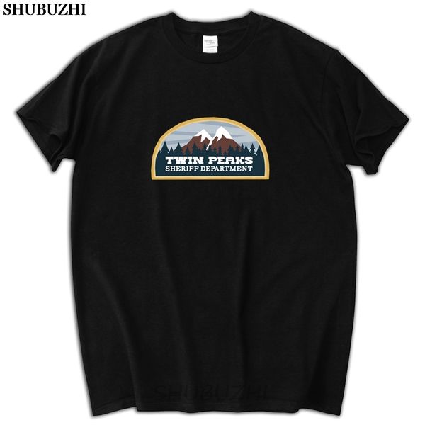 

male funny present new twin peaks sheriff department men's t-shirt men t shirt print short sleeve t-shirt sport hooded sweatshirt hoodi