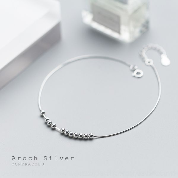 

4lmp4 s925 серебро личности корейских женщин моды браслет braceletjewelry braceletround шарик кости свет шарик шарик змея браслет цепи je, Golden;silver