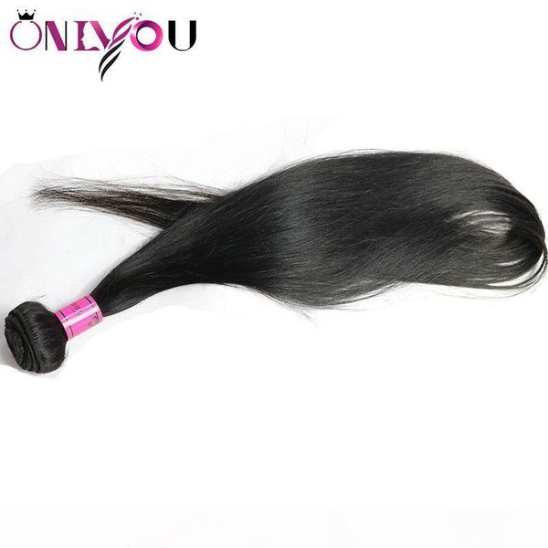 

9a brazilian virgin straight human hair 4 bundles 30 inch unprocessed 32 34 36 inch peruvian human hair weave bundles wet wavy extensions, Black