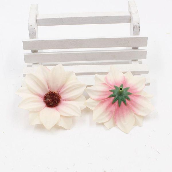 

20 of 6cm multicolor daisy flower head mini silk artificial flowers for diy home decoration b bbyvzb garden2010