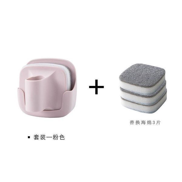 

kitchen wall mounted with handle pot brush sponge dishwashing brush wash pot brush to oil cleaning h jllsfe