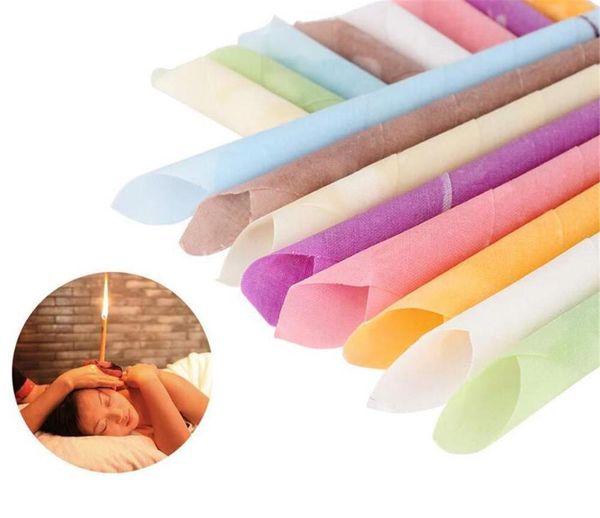 

earwax candles hollow blend cones beeswax cleaning natural aromatherapy ear wax removar ear care tools bbygvy cxj_love