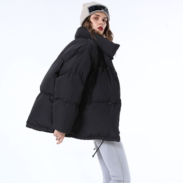 

women's white duck thick and warm winter coat, overcoat, woman's feather parka, large 2019 coat