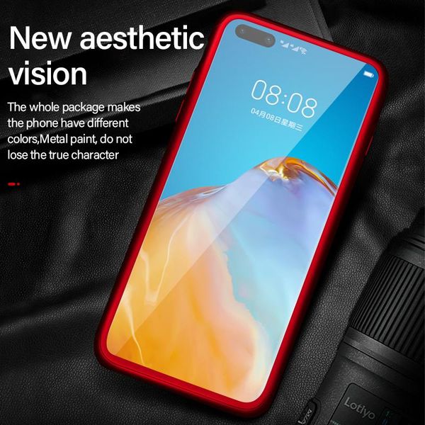 

luxury 360 full cover matte hard pc phone case for huawei p40 p30 p20 p10 lite mate 30 20 10 pro honor sqcyvh home2006