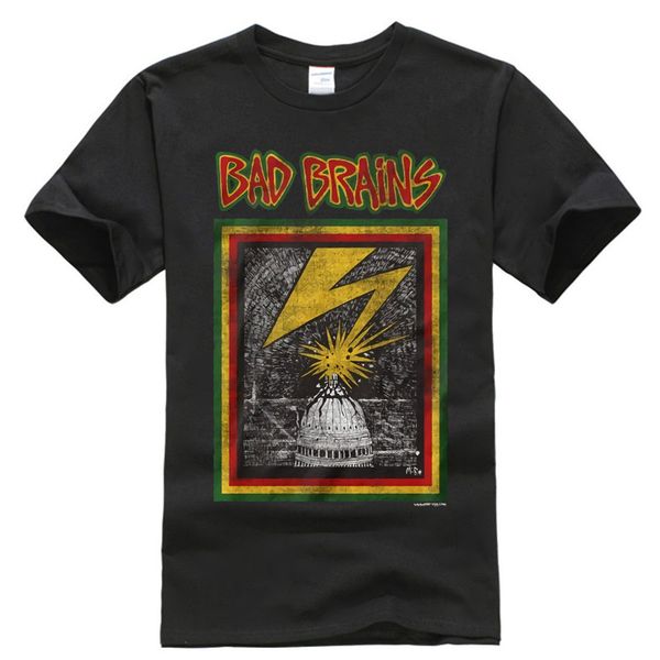 

fashion new tees tshirts official bad brains distressed vintage capitol logo t-shirt s m l xl 2xl sport hooded sweatshirt hoodie