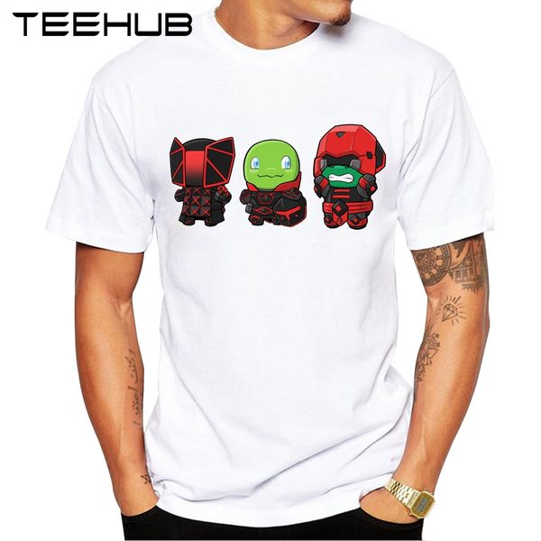 

новые summer men тенниска черепаха хранители printed моды майка с коротким рукавом рубашки basic tee прохладный tops спорта с капюшоном hood