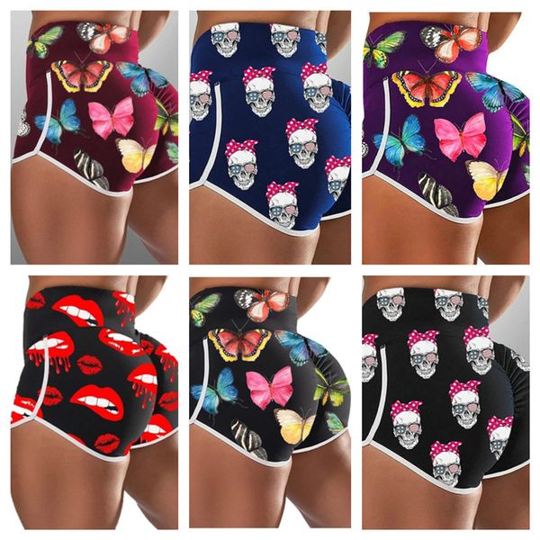 

panties underwears women's sports tights high waist summer shorts panties shorts boxer beach swim trunks pants graffiti design short g1, White