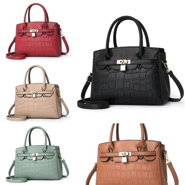 

kk2bs 2020 плеча камня плеча бостон pu женщины портативный тренд простой и рисунок сумка новая bagversatile женской сумка g9sgt