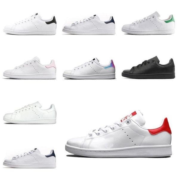 

smith men women flat sneakers green black white navy blue rainbow stan fashion mens trainer outdoor sports shoes size 36-44 dh5-1452129