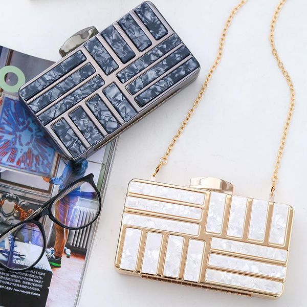 

evening bag women square bag acrylic clutch cosmetic bags for women 2019 makeup handbags makeup case1