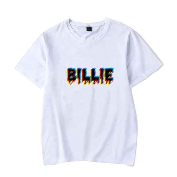 

billie eilish short-sleeved men and women couples loose t-shirt 2020, White;black