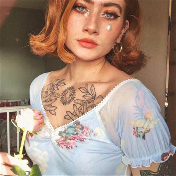 

angel print women vintage sheer mesh short sleeve crop 2020 summer beach party v neck see through tank woman clothes, White