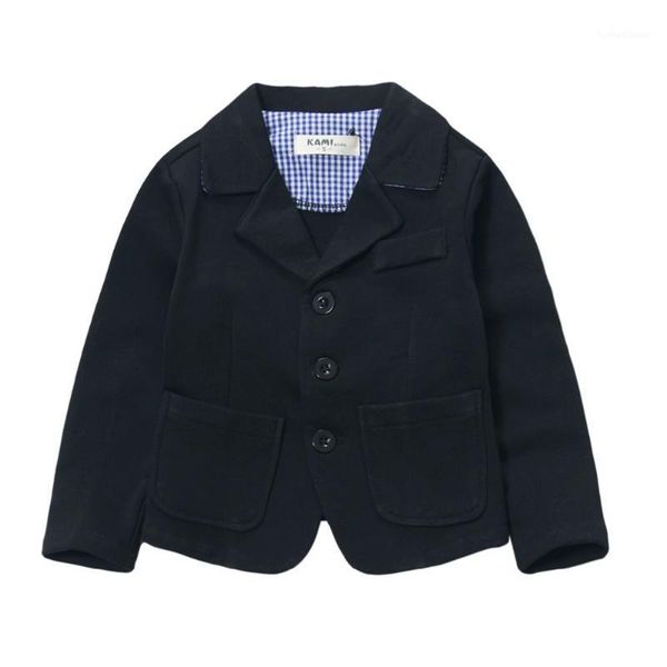 

jackets arrival knitted cotton 100% toddler boy blazer solid black1, Blue;gray