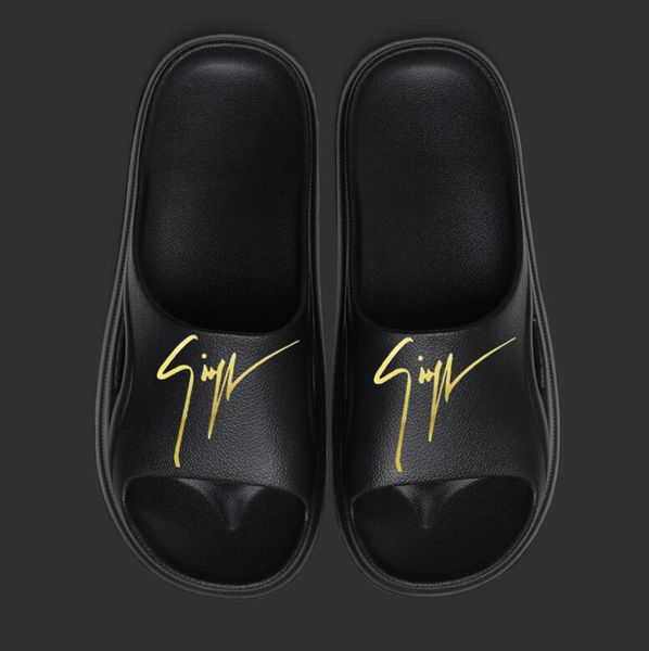 

2021 luxury slippers new men women sandals shoes gz slippers pearl snake print slide summer wide flat lady sandals slipper size 36-41, Black