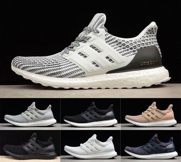 

ultra boosts mens running shoes ultraboost 20 triple black white 4.0 women sneakers barefoot trainers 3.0 walking shoes