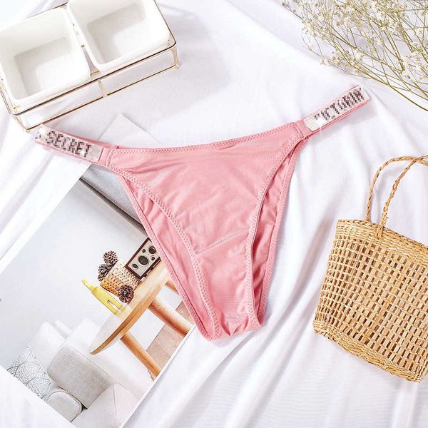 

letter rhinestone thin belt buttocks comfortable and breathable round light women's t-shirt, Black;pink