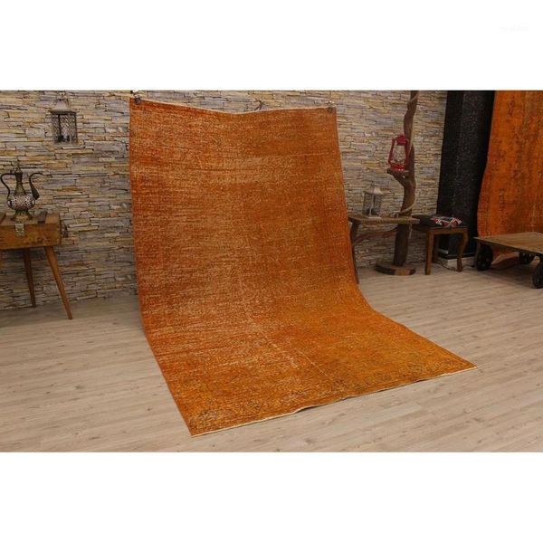 

2412-unique-perfect turkish traditional floral design real handmade wool rug, unique area rug livingroom bedroom kitchen rug,1