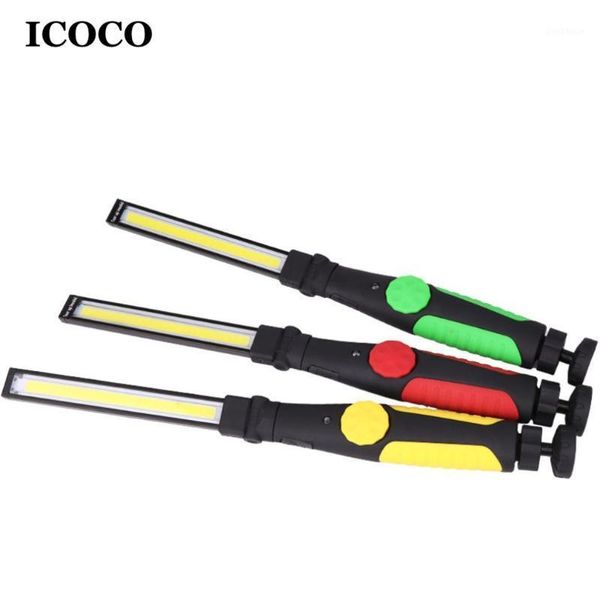 

stepless non polar dimming cob work light usb charging inspection light 360 degree adjustment spiral switch led work1