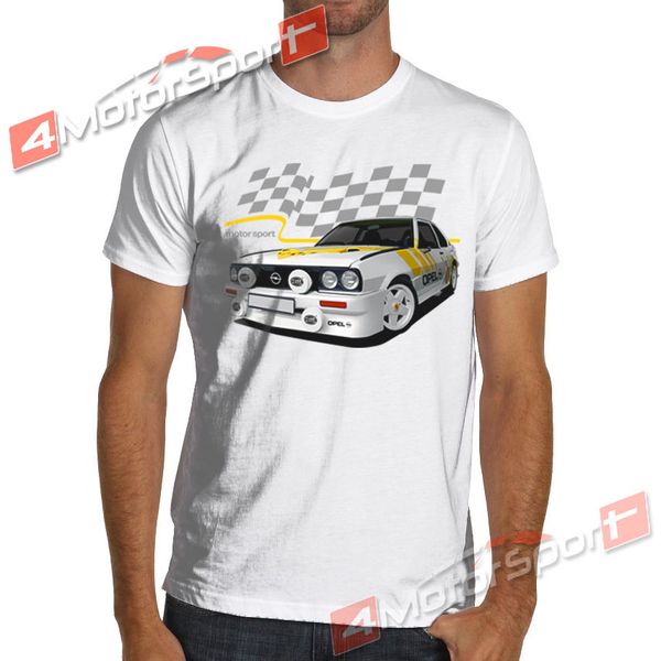

спорт 2019 новая мода прохладный футболочку ascona b 400 rally белый или серый t shirt британские поклонники автомобилей cavalier на заказ ф