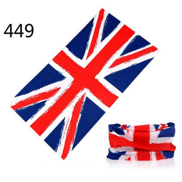 

флаг серия платок езда велосипед мотоцикл разнообразие тюрбан новизна банданы волшебного оголовье veil множественный голова шарф шарфов jlly, Black