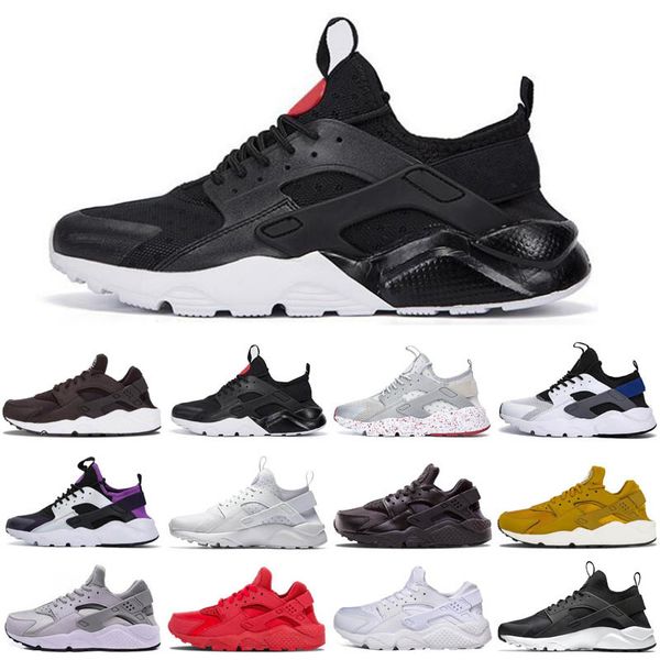 

2020 huarache 4.0 1.0 classical triple white black red men women huarache shoes huaraches sports sneakers outdoor shoes 36-45