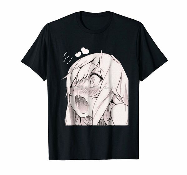 

ahegao hentai make love position blowjob anime black t-shirt s-5xl summer style casual wear tee tshirt sport hooded sweatshirt hoodie