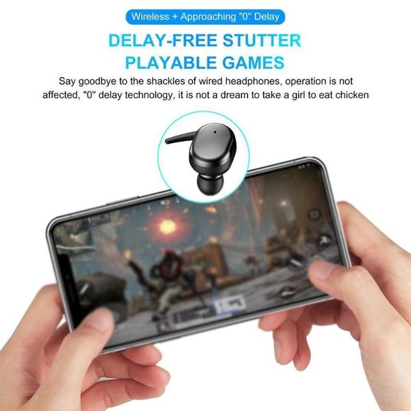 

tws4 y30 bluetooth wireless earphone 5.0 sport headset portable earbuds in-ear sound box charging handmini android for q6a3