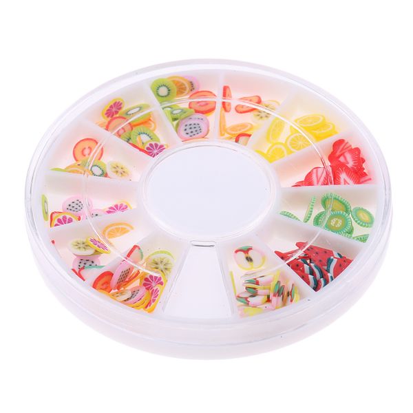 

12 colors nail art half round pearl embellishments beads scrapbooking crafts
