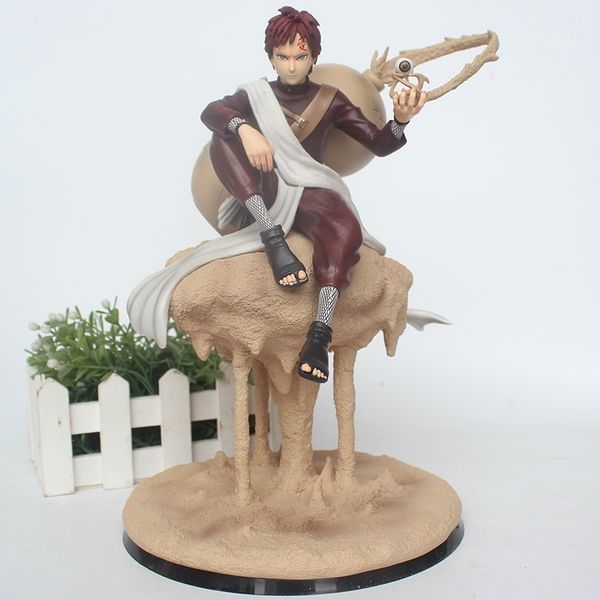 

22cm anime naruto sabaku no gaara cs gk action figure gaara pvc collectible model toy y200421