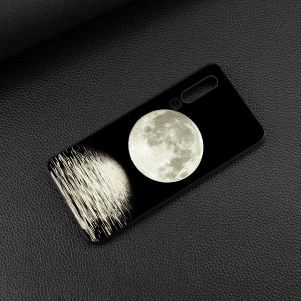 

moon painted pattern soft tpu case for huawei p30