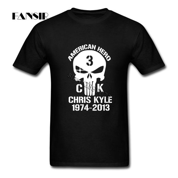 

sport sniper chris kyle punisher shirt new men t shirts short sleeve pure cotton o-neck t shirt for male
