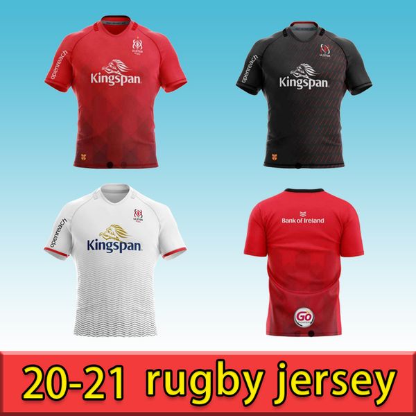 

international league jersey 2021 ulster home away rugby jerseys kukri shirt ulster national team league jersey shirts s-5xl, Black;gray