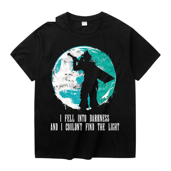 

round collar final fantasy i fell into darkness and i couldn find the light cartoon tees special sport hooded sweatshirt hoodie t shirt
