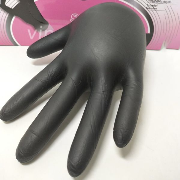 

working anti-static disposable examination nitrile gloves
