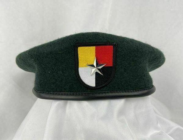 

us army 3th special forces group green beret 1 star brigadier general rank hat store1, Blue;gray